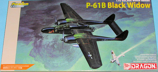 Dragon 5036 1/72 P-61B Black Widow Premium Edition 