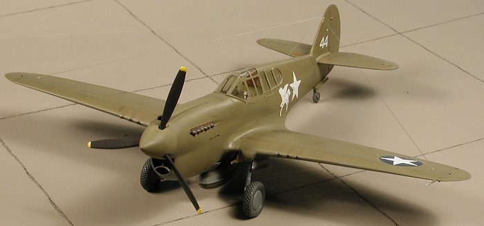 1/72 CMK P-40 - Control Surfaces for Special Hobby kits Resin