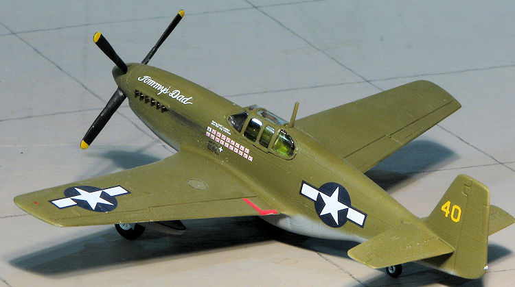 Model Maker 1/72 NORTH AMERICAN P-51B MUSTANG Paint Mask Set 