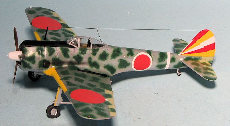 DeAgostini WWII Nakajima Ki-43-II Hayabusa 59th Flight Rgt 1/72 Modellino 