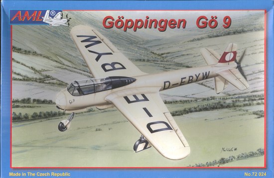 KORA Models 1/48 GOPPINGEN Go-9 Experimental Plane