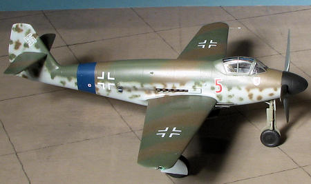 Maquette Trumpeter 1:48 Messerschmitt ME 509 - Modèle Détailé, à Monter, À Partir De 14 Ans
