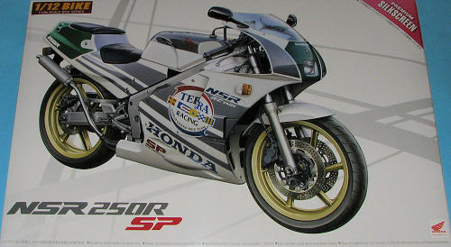 Aoshima Bunka Kyozai 1/12 Bike Series No.100 Honda 1988 NSR250R SP Model Car 