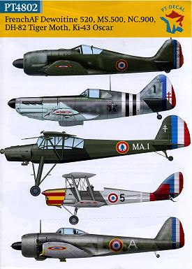 PT Decal PT4802: French Air Force, reviewed by Scott Van Aken