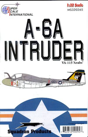 A-6A Intruder VA-115 "Arabs" USS Midway 1/32 decals, Superscale 320265 