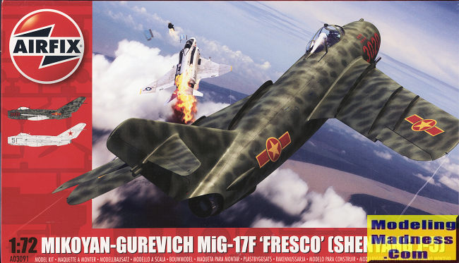 in 1:72 Shenyang J-5 AIRFIX® A03091 MiG-17F /"Fresco/"