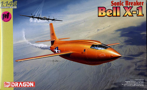 Contains 2 Replicas Dragon Models 1/144 Bell X-1 Sonic Breaker 1+1 