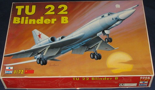 ESCI 1/72 Tu-22 Blinder B, previewed by Scott Van Aken