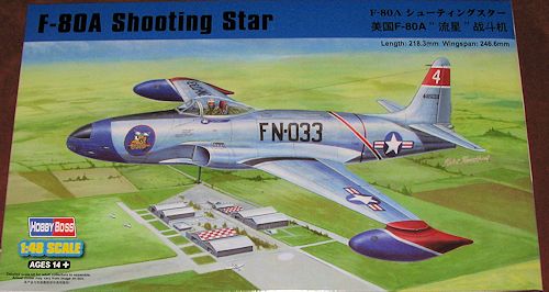 Hobbyboss 1/48 81723 F-80A Shooting Star 