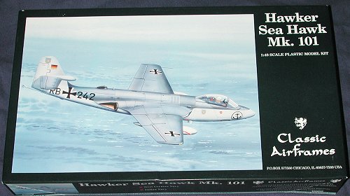 Classic Airframes 1/48 Hawker Sea Hawk Mk.101 decals 490 