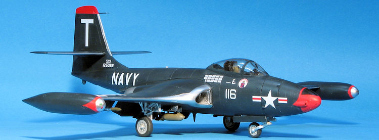 F2H-2 Banshee Landing Gear For 1/48th Scale Kitty Hawk Model  SAC 48317