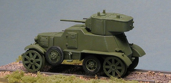 Armored Vehicle BA-6 UM #318 1:72 scale 