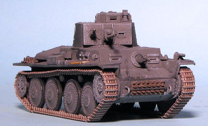 Tamiya 1/48 German Panzer 38(t) Ausf E/F Tank Kit – Military Model Depot