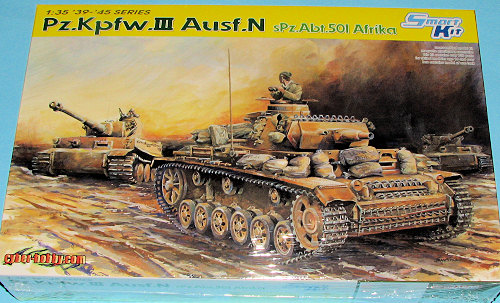 Cyber Hobby 1/35 Scale Pz.Kpfw.III Ausf.N Parts Tree A from Kit No.6431 