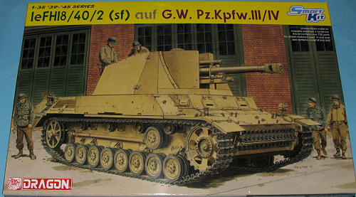 1/35 Dragon 6710 German WWII SP Gun leFH18/40/2 Model Kit 