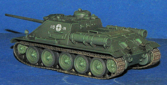 DRAGON WWII Soviet SU-85m tank destroyer LIMITED EDITION 1/72 FINISHED MODEL 