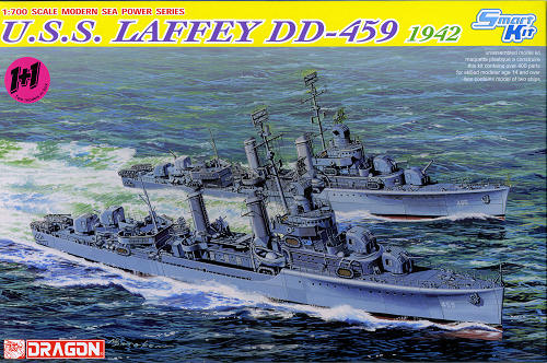 Dragon 1 700 Uss Laffey Dd 459 1942 Previewed By Scott