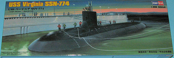 Hobbyboss 1//350 83513 USS Virginia SSN-774 Attack Submarine