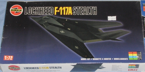 Airfix 05026 Lockheed F117a Stealth 1/72 Plastic Scale Model Kit for sale online