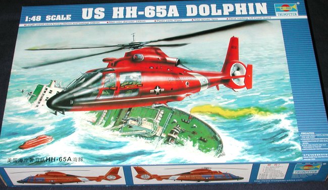 Details about   US HH-65A DOLPHIN 1/48 aircraft Trumpeter model plane kit 02801 