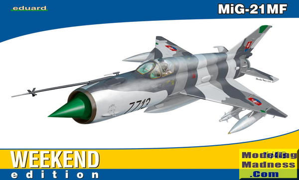 Eduard PE 72689 1/72 Mikoyan MiG-21MF exterior details Eduard 