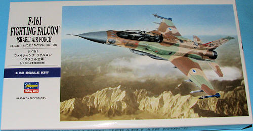 Hasegawa 1/72 F-16I Fighting Falcon "Israeli Air Force"