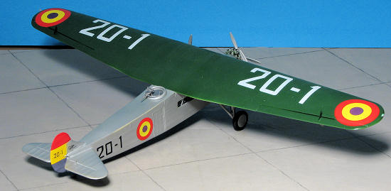 Plastic Model Building Kit # 72096 Valom 1//72 Scale Avia-Fokker F.VIIb.1
