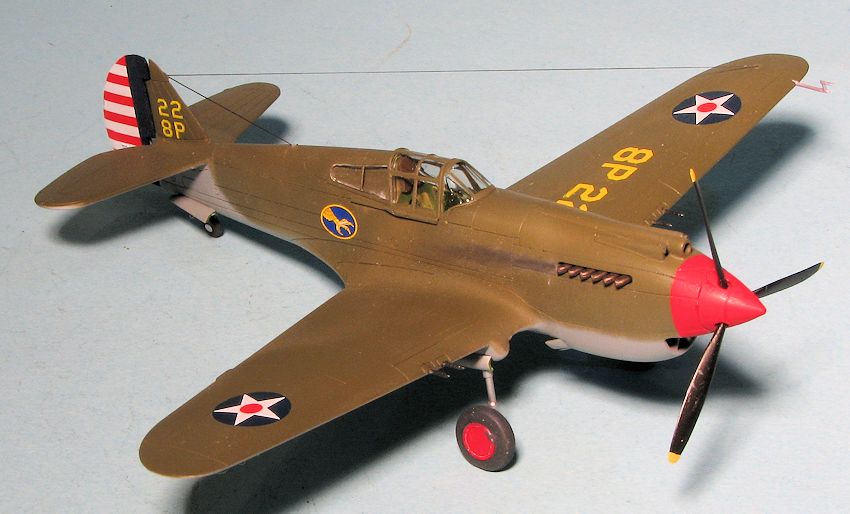 British Version Browning .303cal Master 1/72 Curtiss P-40B/P-40C Tomahawk II 