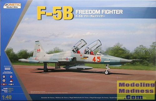 KINETIC K48021 1/48 F-5B Freedom Fighter